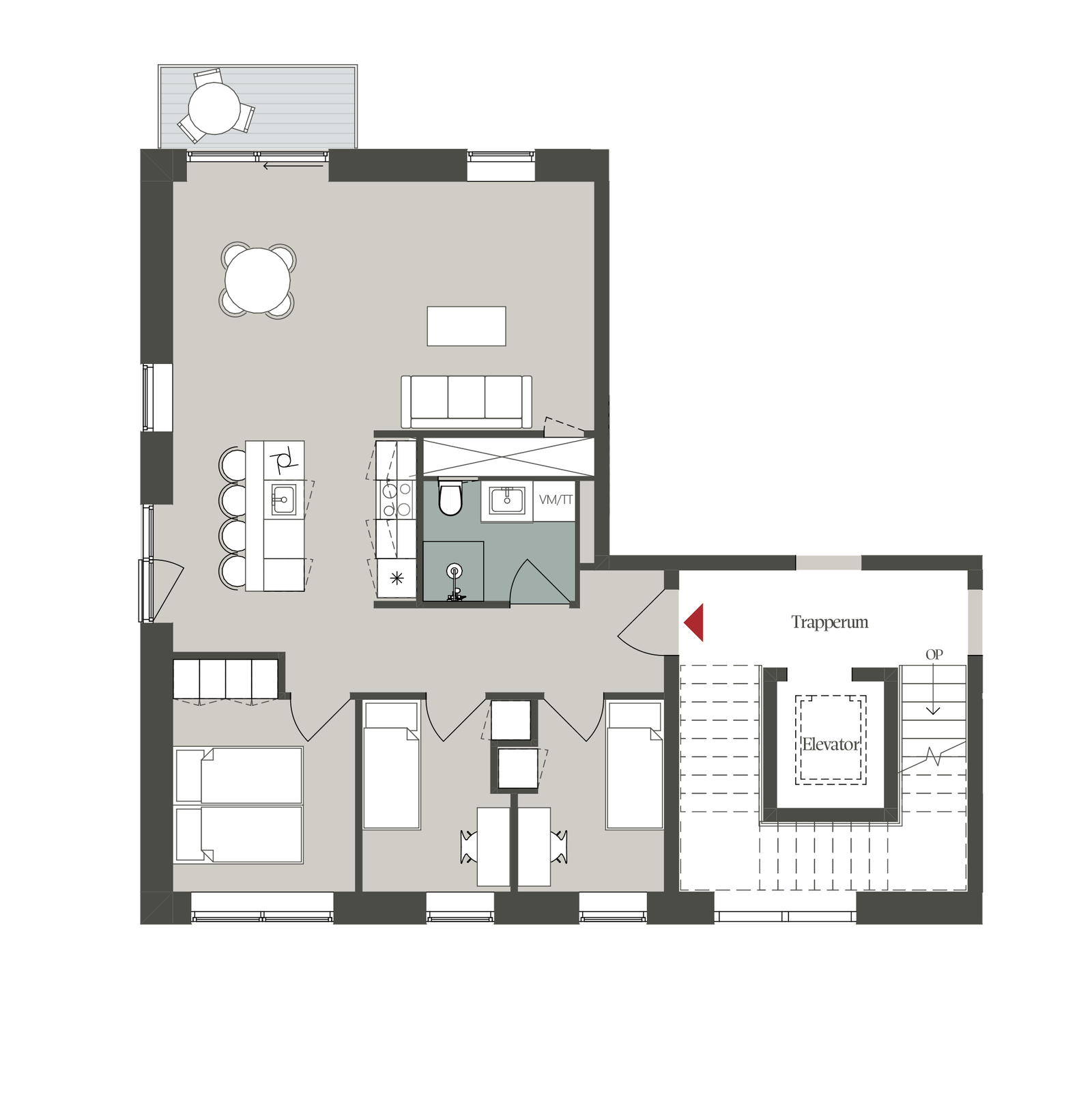 Visual presentation of the listing