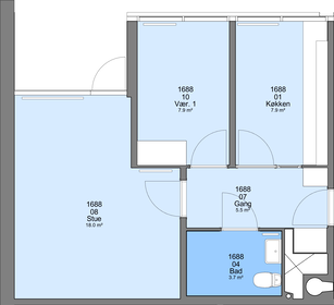 Visual presentation of the listing