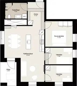 Visual presentation of the listing