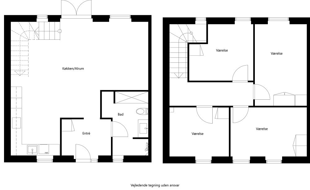 Visual presentation of the listing