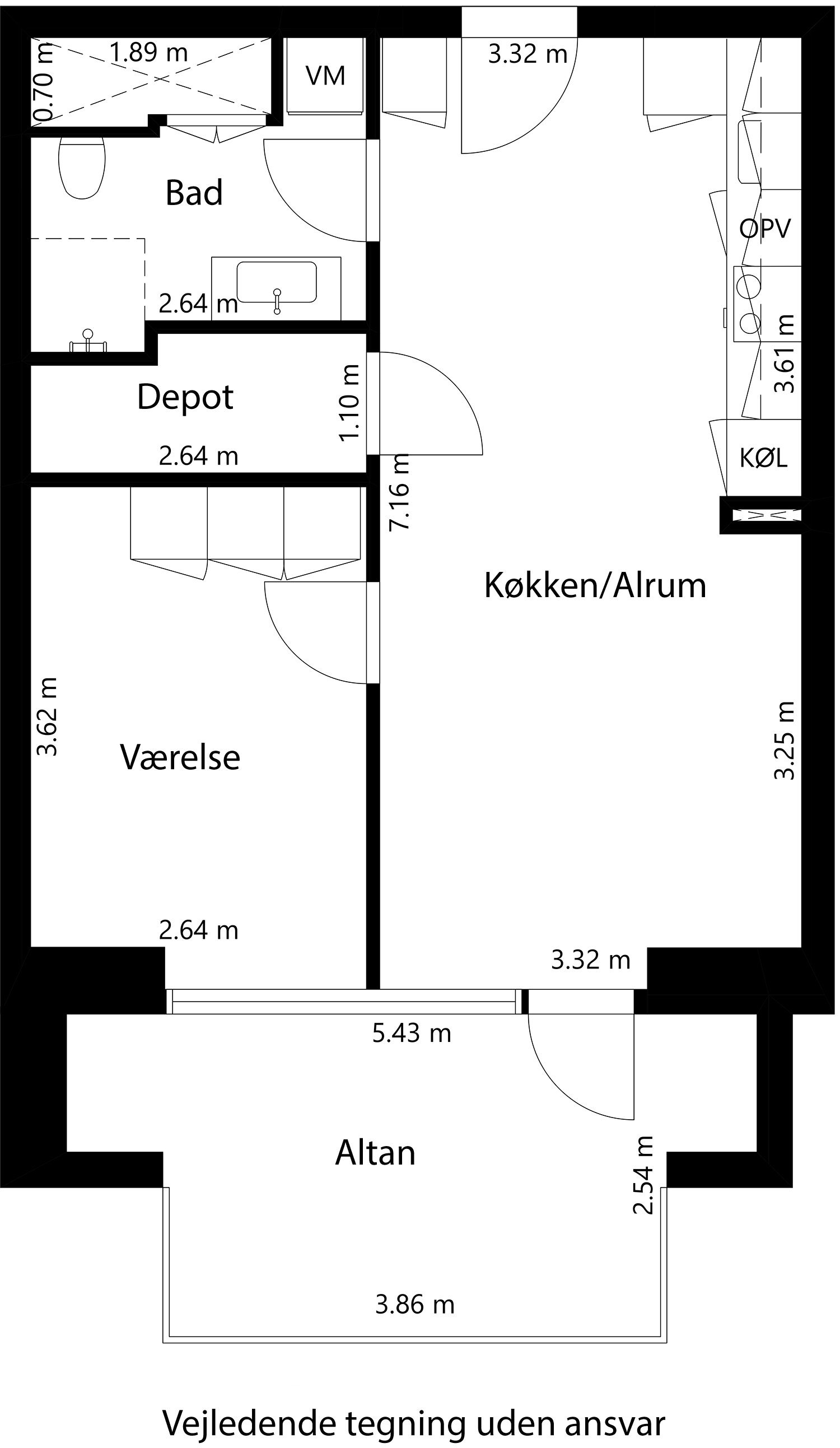 Visual presentation of the listing