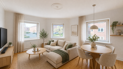 Visual presentation of the listing