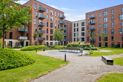 Lys lejlighed med stor terrasse i Brokvarteret - Thomas Koppels Gade, Aarhus C - 1