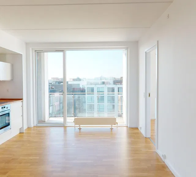 apartment 3-værelses med direkte udsigt til vandet