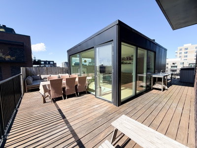 Lys penthouse med stor tagterrasse ved Amager Strand - Strandlodsvej, København S - 1