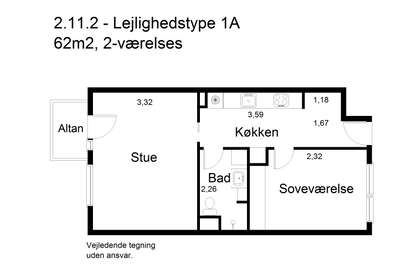 Visual presentation of the listing