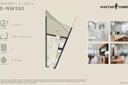 Visual presentation of the listing