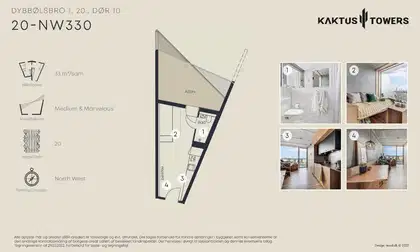 Visual presentation of the listing