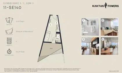 Visual presentation of the listing