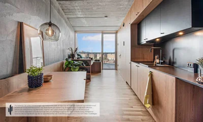 FLEKSIBLE LEJLIGHEDER MED NORDISK DESIGNKØKKEN - Dybbølsbro, København V - 4