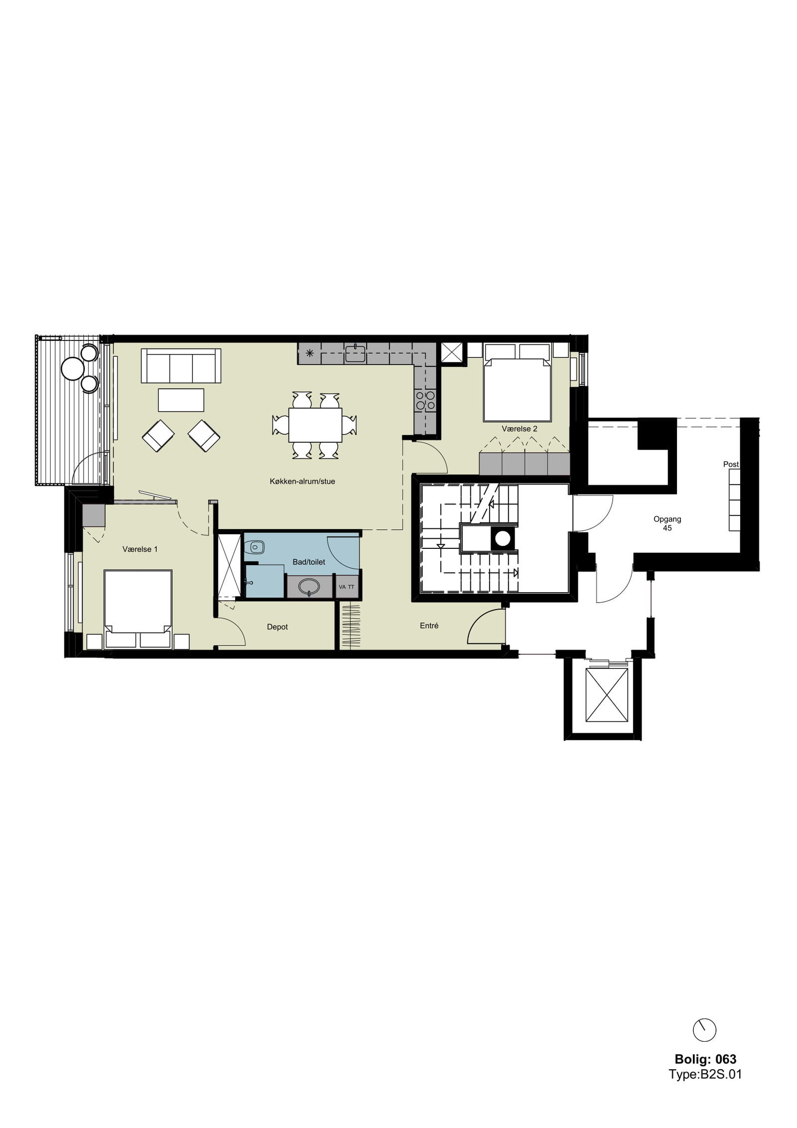Visual presentation of the listing