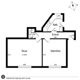 Visual presentation of the listing