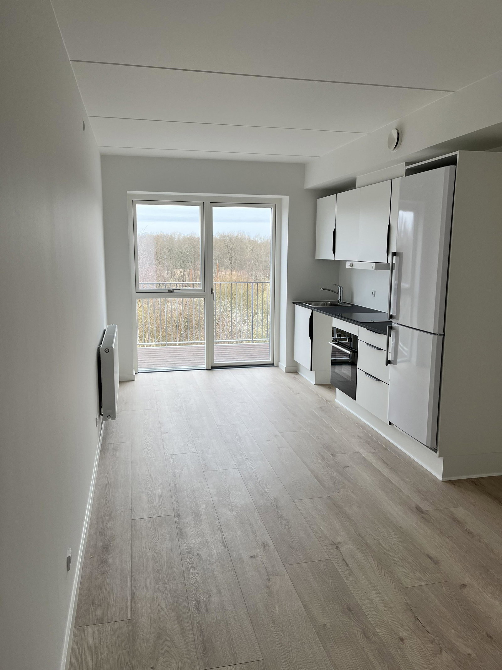 apartment 1-værelses lejlighed med altan