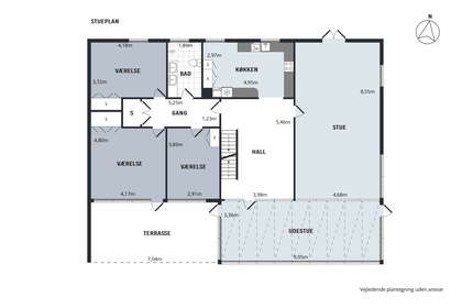 Visual presentation of the listing
