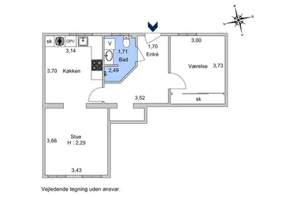 Visual presentation of the listing