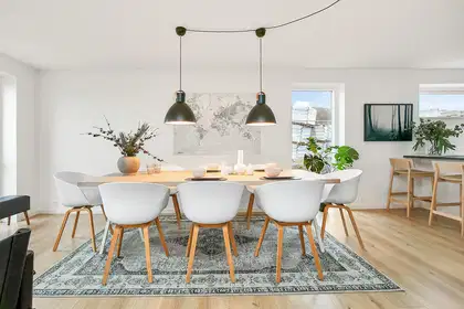 Visual presentation of the listing