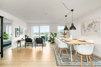 Visual presentation of the listing