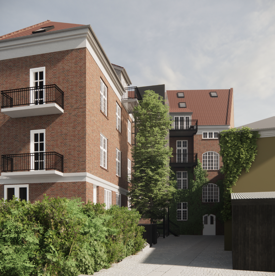 apartment APOTEKET – Strømgade 5B 2. TV – Lejlighed 3