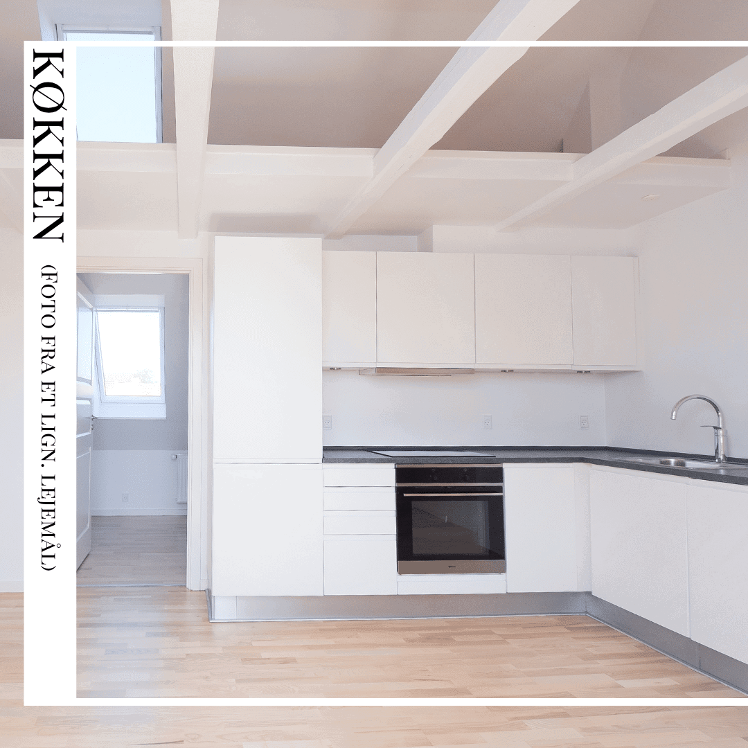 apartment Lys kvistlejlighed med hems centralt i Slagelse