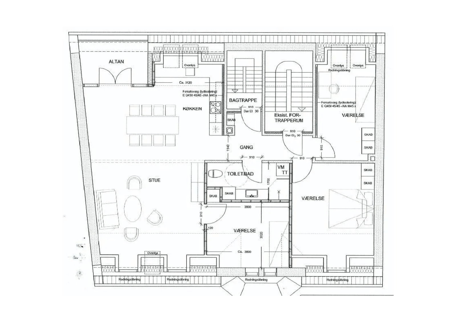 Visual presentation of the listing
