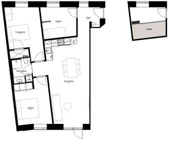 Visual presentation of the listing