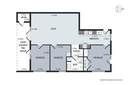 Visual presentation of the listing