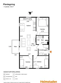 Visual presentation of the listing