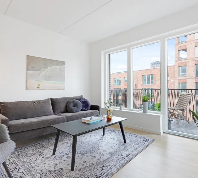 apartment 3-værelses bolig med grønne fællesområder i Valby