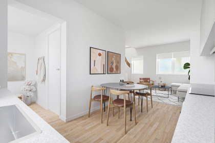 Visual presentation of the listing