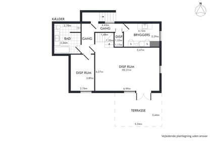 Visual presentation of the listing