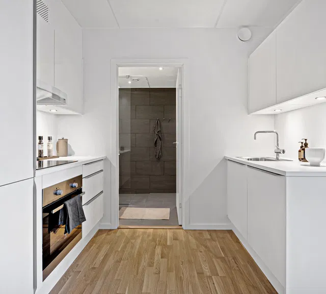 apartment Lys 2-værelses bolig med altan i Risskov