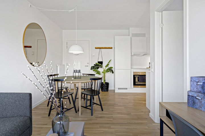 Bright 2-Room Apartment with Balcony in Risskov - Lilli Andersens Gade, Risskov - 3