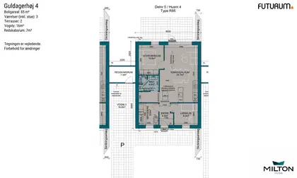 Visual presentation of the listing