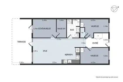 Visual presentation of the listing