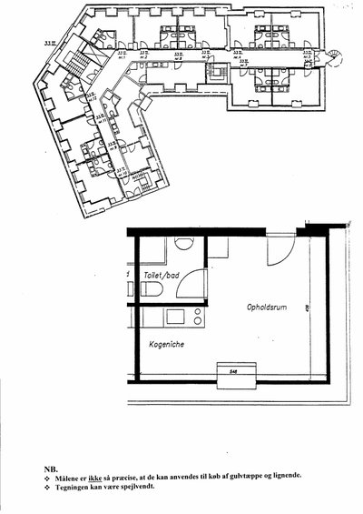 Ungdomsbolig på 34 m² - Falen, Odense C - 3
