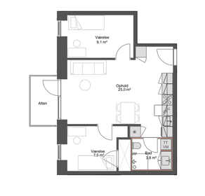 Visual presentation of the listing
