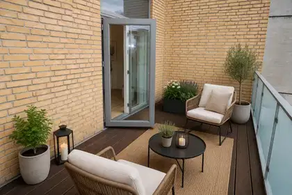 Visual presentation of the listing