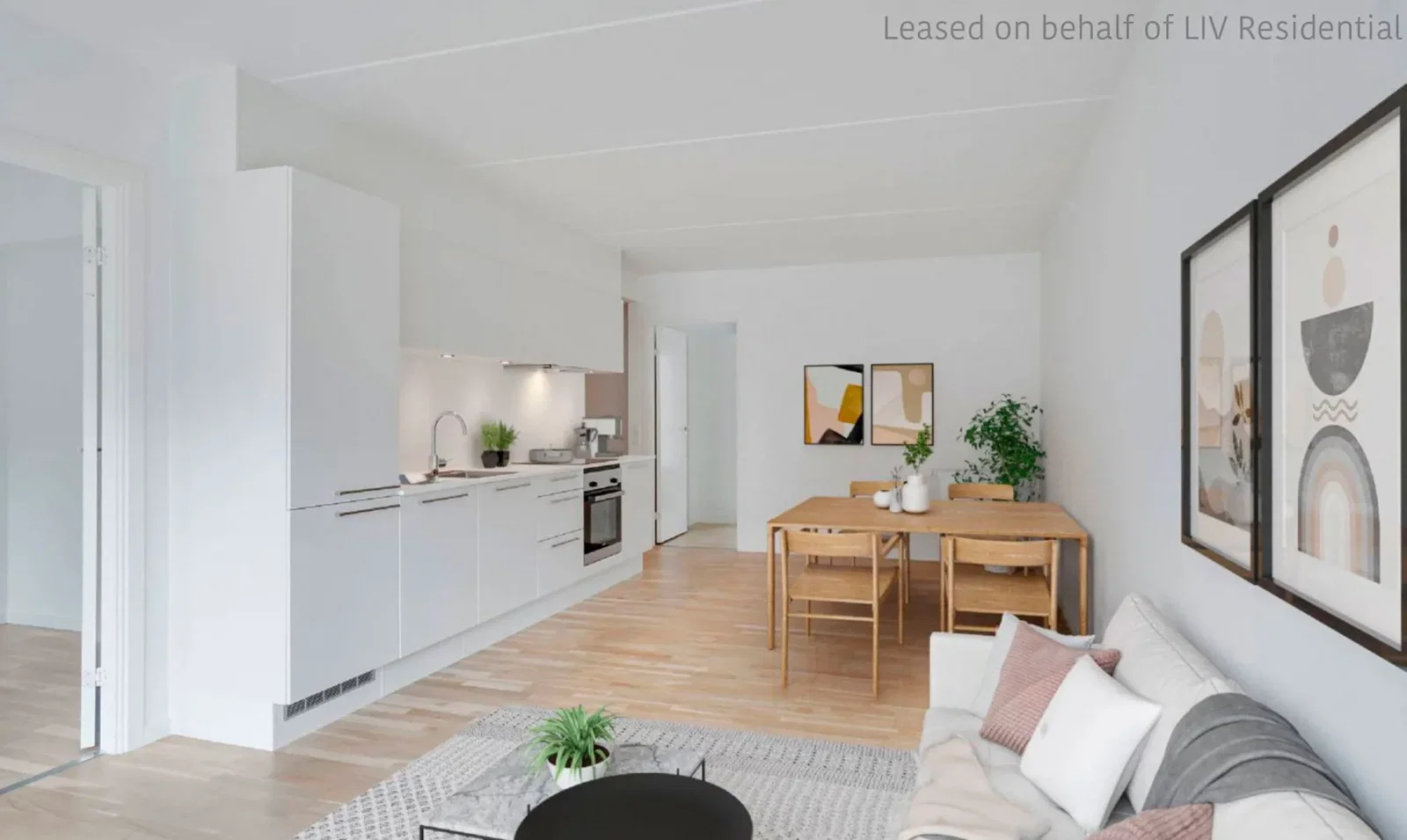 apartment 2-værelses lejlighed i moderne ejendom på Amager