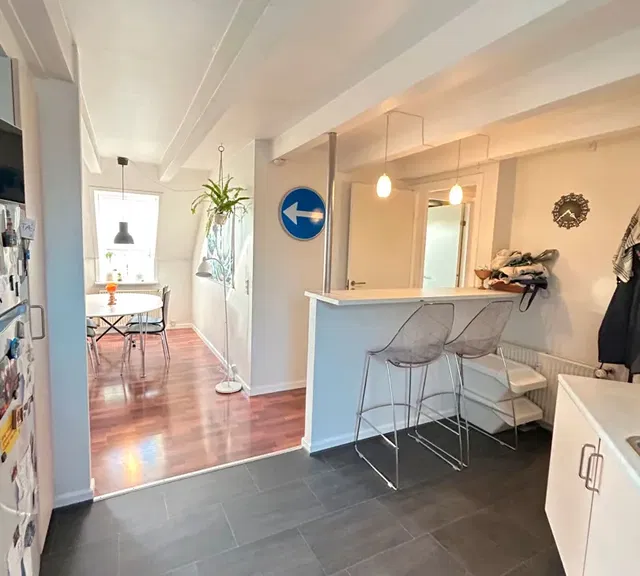 apartment Lyst 3-værelses taglejlighed i Aalborg centrum
