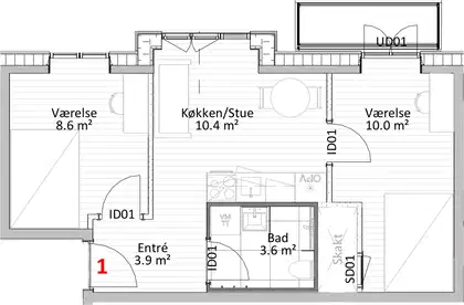 Visual presentation of the listing