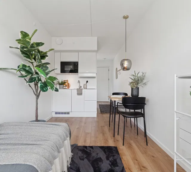 apartment Move-in ready 1-room studio in Nordvest