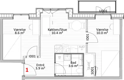 Visual presentation of the listing