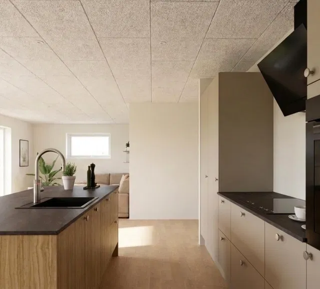 townhouse Moderne funkisrækkehus med 5 værelser og stor træterrasse
