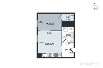 Visual presentation of the listing