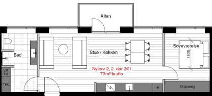 Visual presentation of the listing