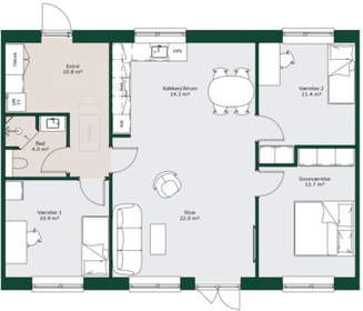 Visual presentation of the listing
