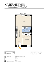 Visual presentation of the listing