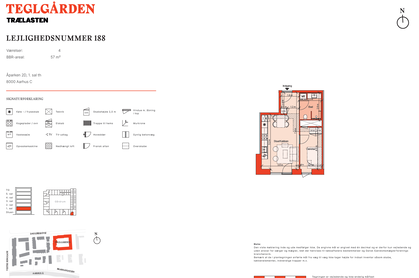 Visual presentation of the listing