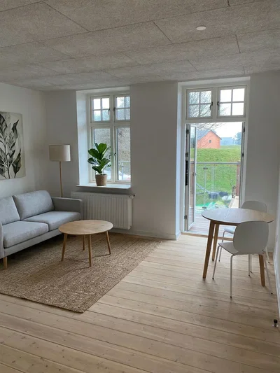 Indflytningsklar og nyere renoveret 2-værelses på 63 m2 med sydvendt altan. - Bajonetten, Fredericia - 1
