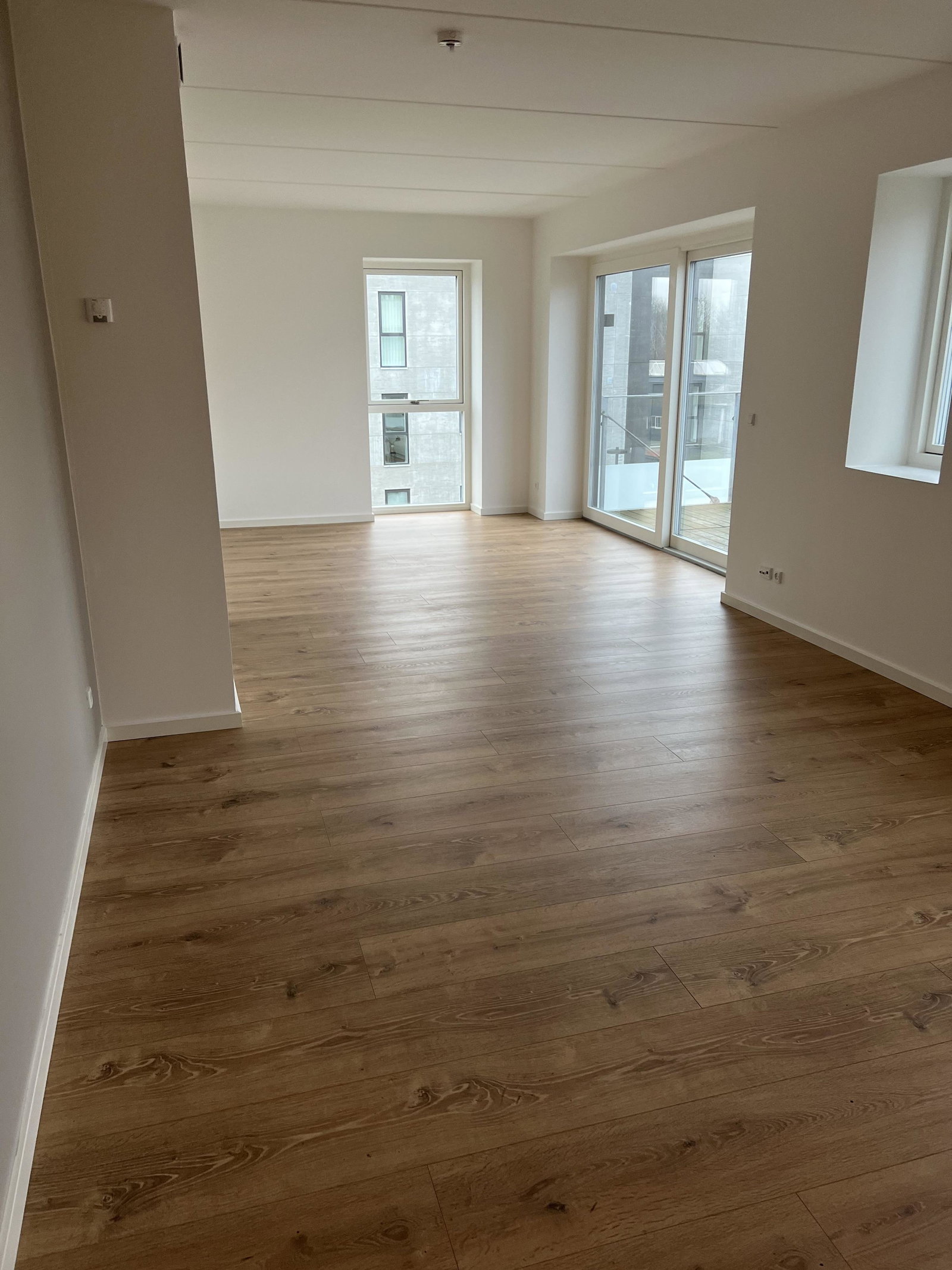 apartment Hyggelig lejlighed med fælles gård og skur